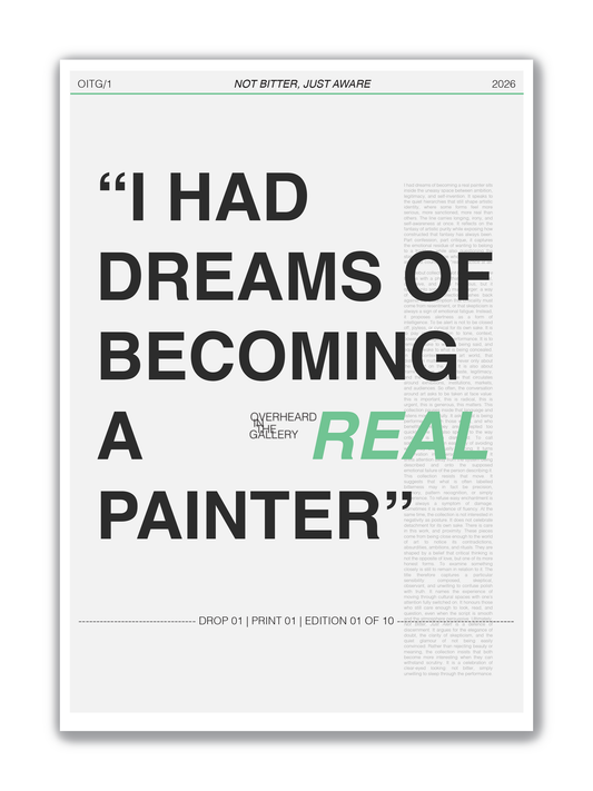 01 | THE DREAMER | Limited Edition Print